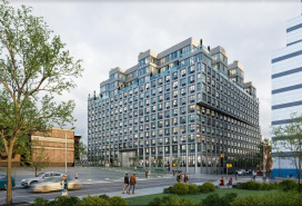 A rendering of the 13-story development at 120 East 144th St. between Gerard and Walton Avenues in the south Bronx neighborhood.